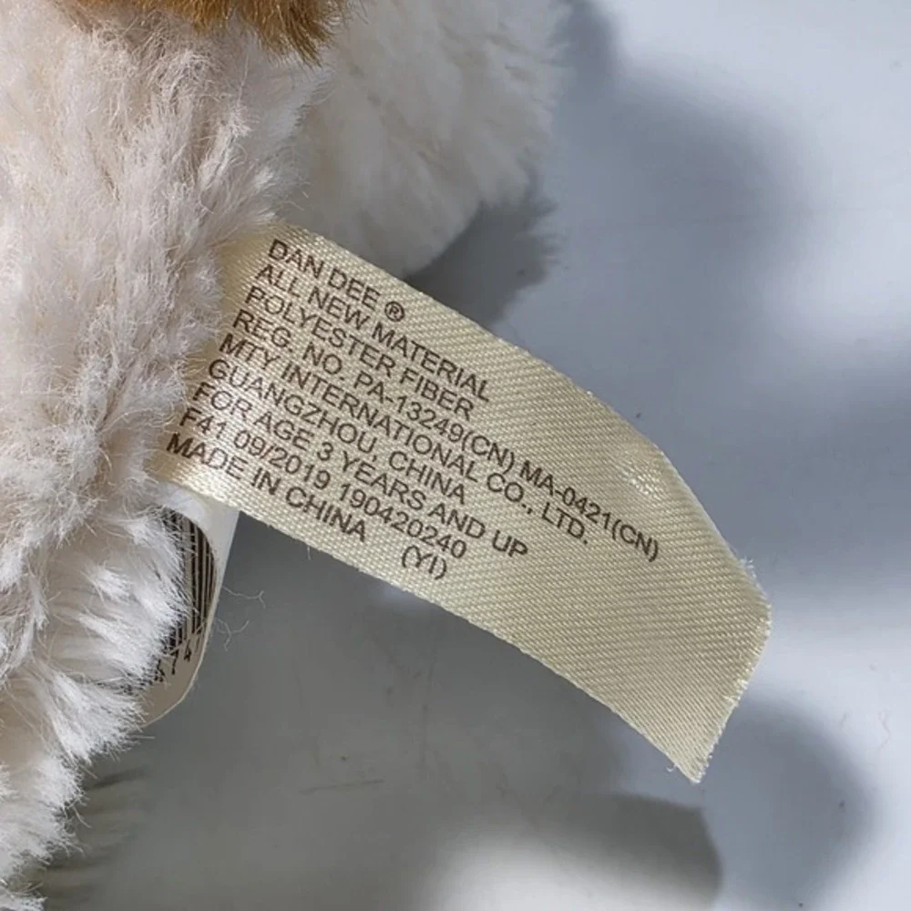 Dan‎ Dee Puppy Hand Puppet Floppy Ear Plush Stuff Dog 9 in